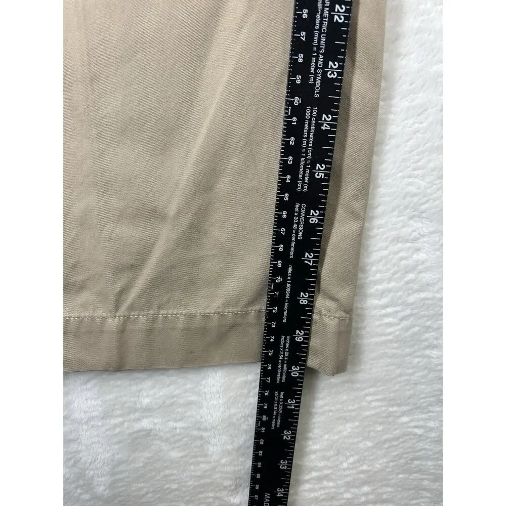 Banana Republic Chino Pants Mens 36x30 Khaki Beige Slim Fit Dawson